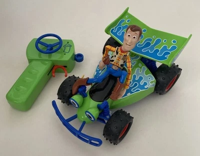 Disney Pixar Toy Story RC Turbo Buggy with Woody Remote Control Car - Size 18cm - Image 1 of 4