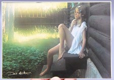 CPA CARTE POSTALE ANCIENNE VINTAGE EROTIQUE NUE DAVID HAMILTON AGEP