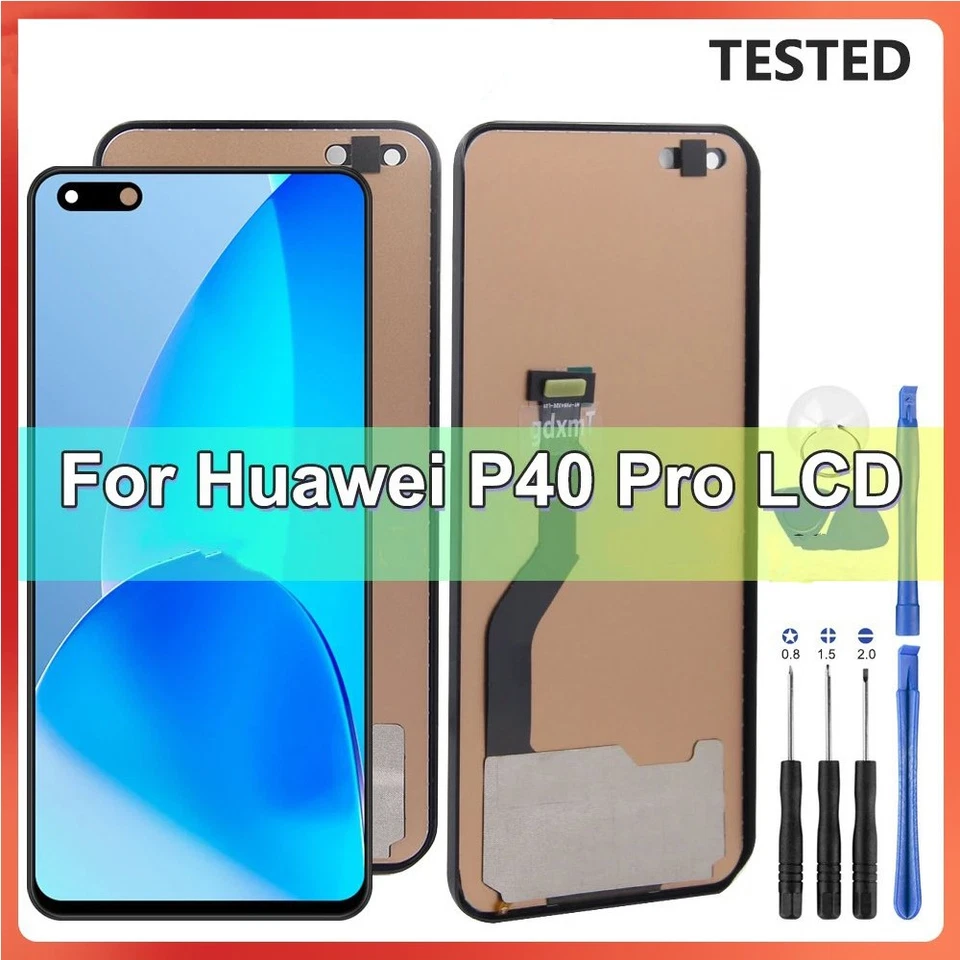 Para HUAWEI P40 Pro Repuesto TFT LCD Pantalla Táctil Pantalla Digitalizador Reemplazar EE. UU. Foto 3 de 4