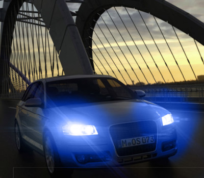 Abblendscheinwerfer H1 HID Kit 10000k blau 35W für Seat Leon CPHK6808