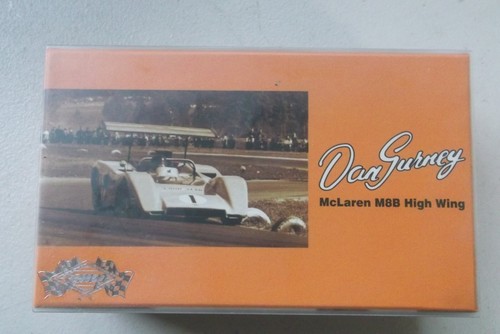 DAN GURNEY #1 McLAREN M8B HIGH WING CAN AM RACING GMP 1:43 NEW LIMITED EDITION - Picture 3 of 5