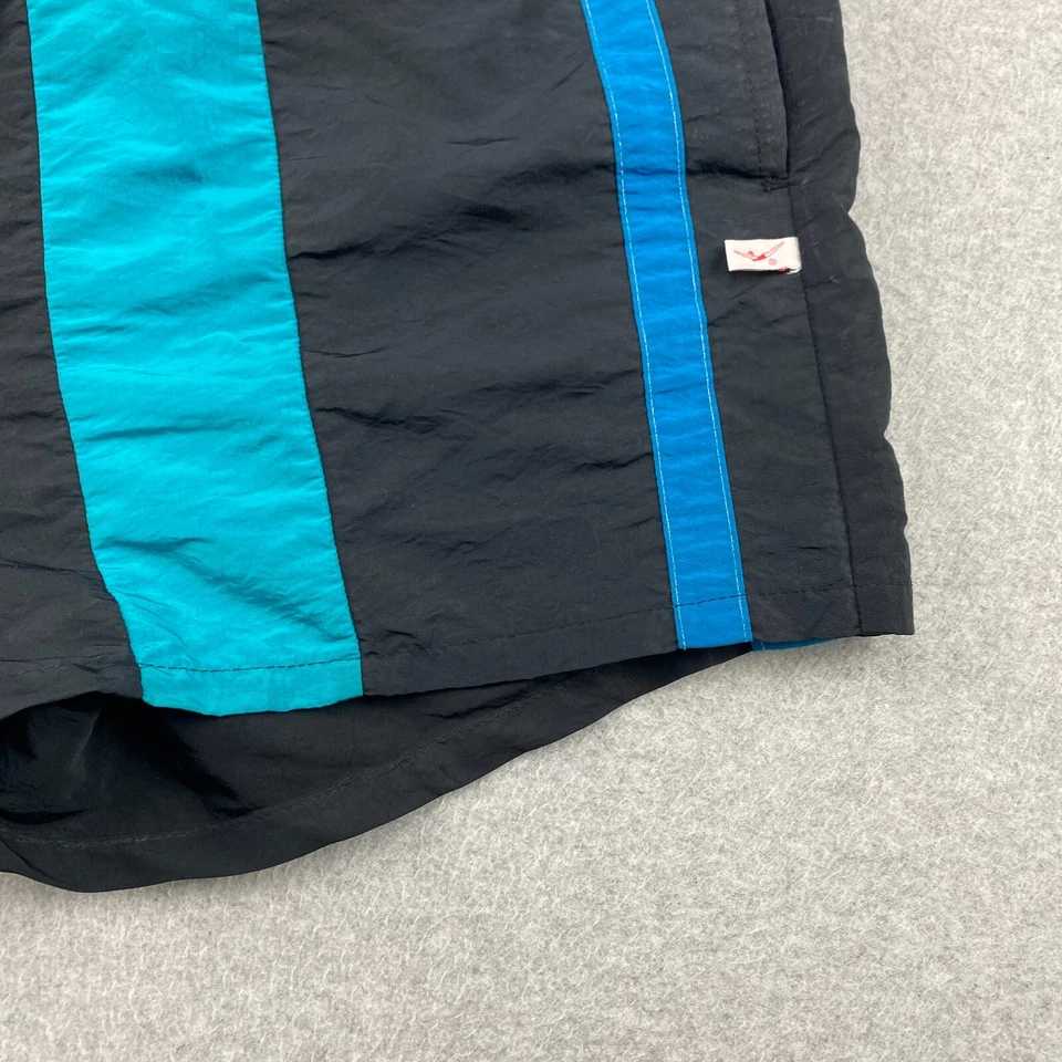 Bañador Jantzen vintage para hombre grande L multicolor años 80 hecho en EE. UU. bloques de colores Foto 3 de 4