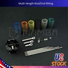 Mamba Universal Turbo Adjustable Wastegate Actuator W 6 X Spring 4 X Rod -us