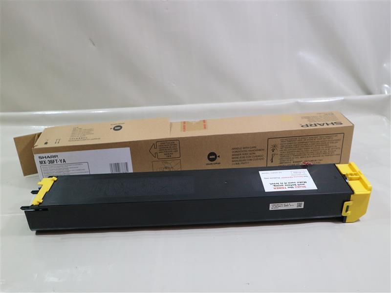 Lot 10pcs Sharp MX-36FT-YA MX36FTYA Yellow Toner Cartridge w