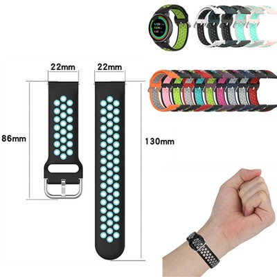 Silicone Wristwatch Band Strap Parts for YAMAY SW022/Imilab KW66 /OnePlus Watch
