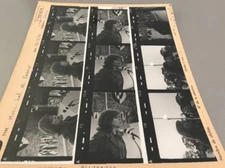 GEORGETTE LEMAIRE : PLANCHE CONTACT ORIGINALE DE 1966