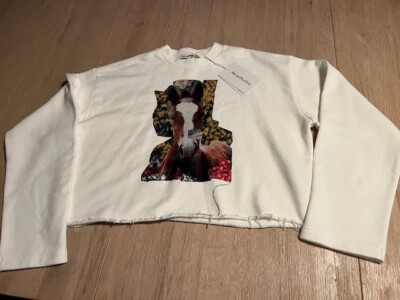 ACNE STUDIOS Sweatshirt weiß Größe M