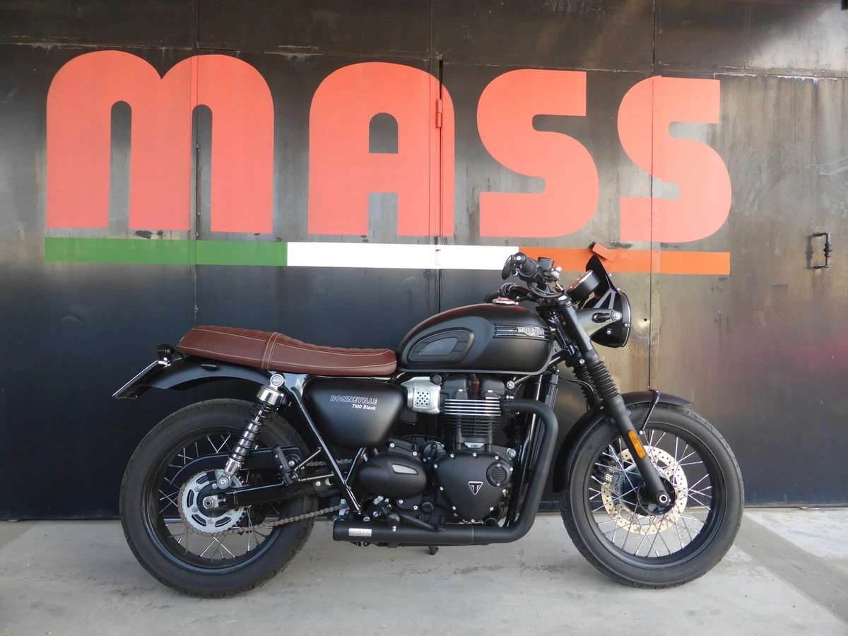 Triumph Bonneville T100 2017 2020 MassMoto Impianto Scarico Hot
