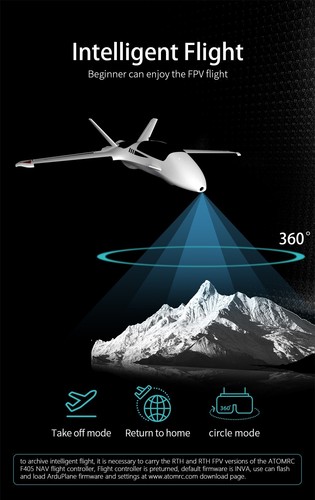 ATOMRC Dolphin V1.1 Flying Wing 845mm Wingspan EPP FPV Aircraft RC Airplane RTH - Picture 15 of 21