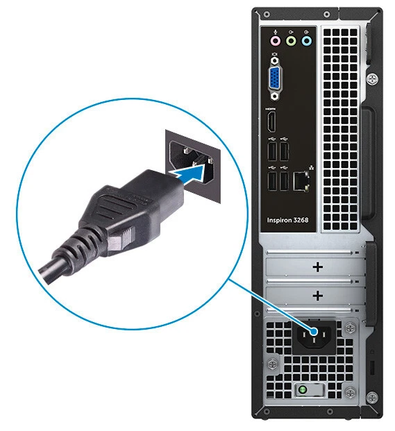 Computadora de escritorio Dell Inspiron 3268 i3 7.ª generación 4 GB RAM 1 TB HDD Windows 10 Foto 4 de 4