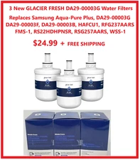 GLACIER FRESH DA29-00003G Water Filter Compatible with Samsung Aqua-Pure Plus