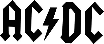 ACDC AC/DC Vinyl Decal Sticker for Car/Window/Wall | eBay