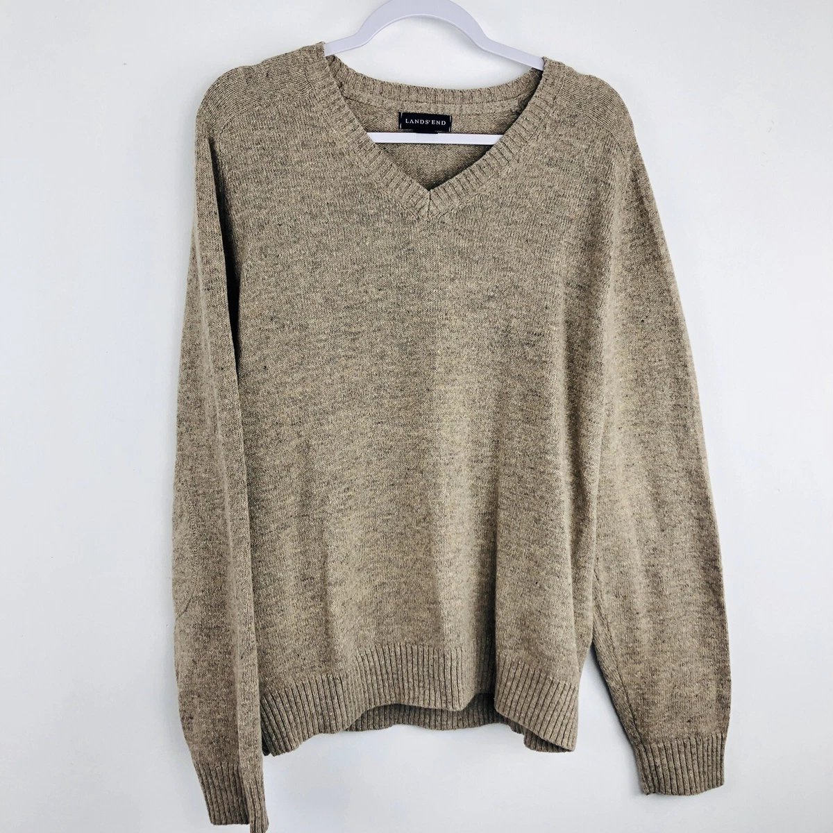 Beige pullover sweater sale