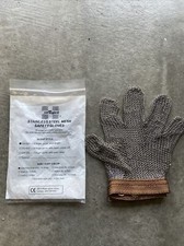 Saf T Gard Chain Mesh Blade Safety Gloves For Butchers And Meat Cutters. XXSMALL
