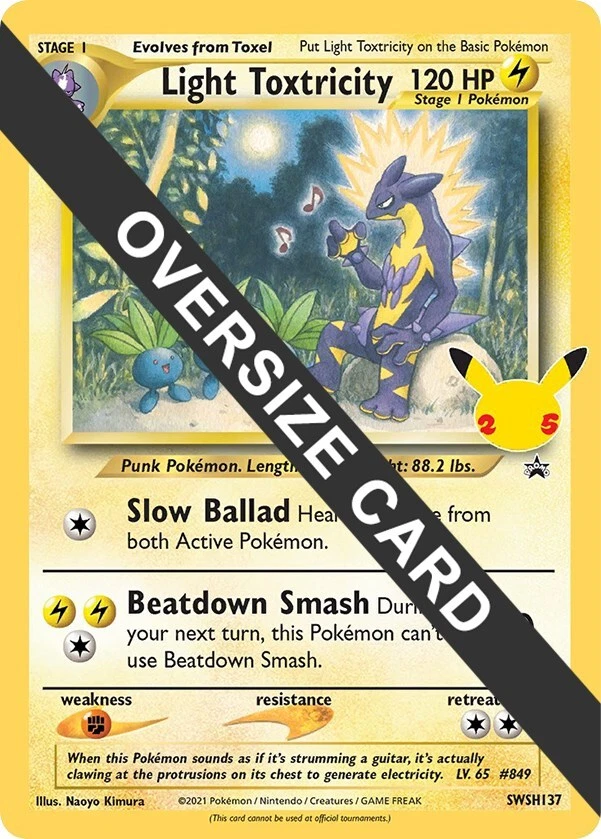 25+ Light Toxtricity Pokémon TCG Cards for sale | Updated Oct 2026