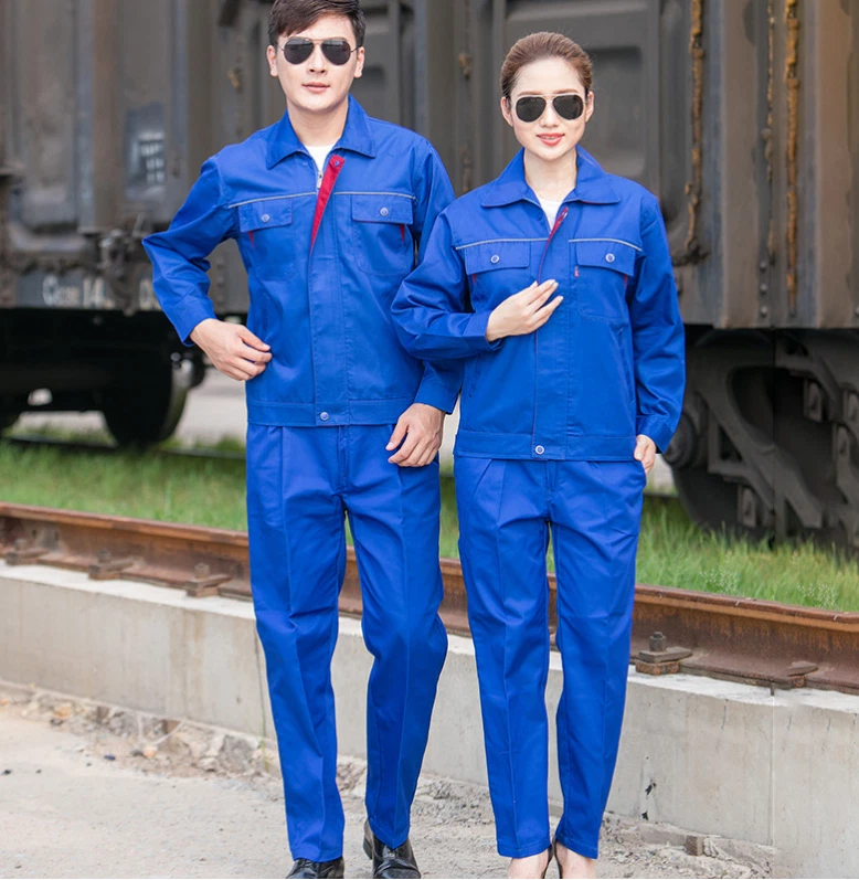 4Xl Unisex Coveralls Workwear Jacket u0026 Pant Engineers Mechanic Uniform Set  Jin20 | eBay