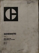 CAT Schematic D6H Tractor Electrical System SENR3247
