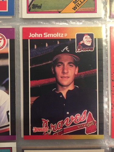 1989 Donruss John Smoltz 642 Baseball Card EBay