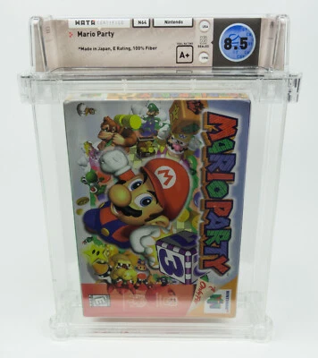 Nintendo 64 *Mario Party* N64 WATA 8.5 A+ no VGA - Bild 1 von 4