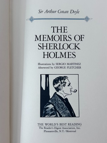 Sir Arthur Conan Doyle, Sherlock Holmes 2 Vols, Memoirs of Sherlock Holmes - Picture 19 of 21