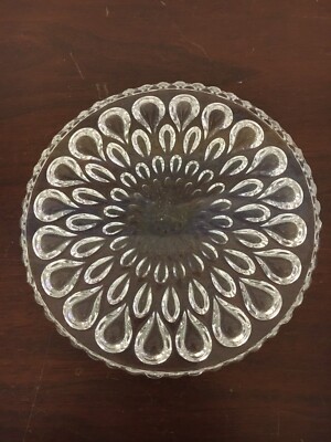 Dessous de plat en cristal Baccarat, début XXème