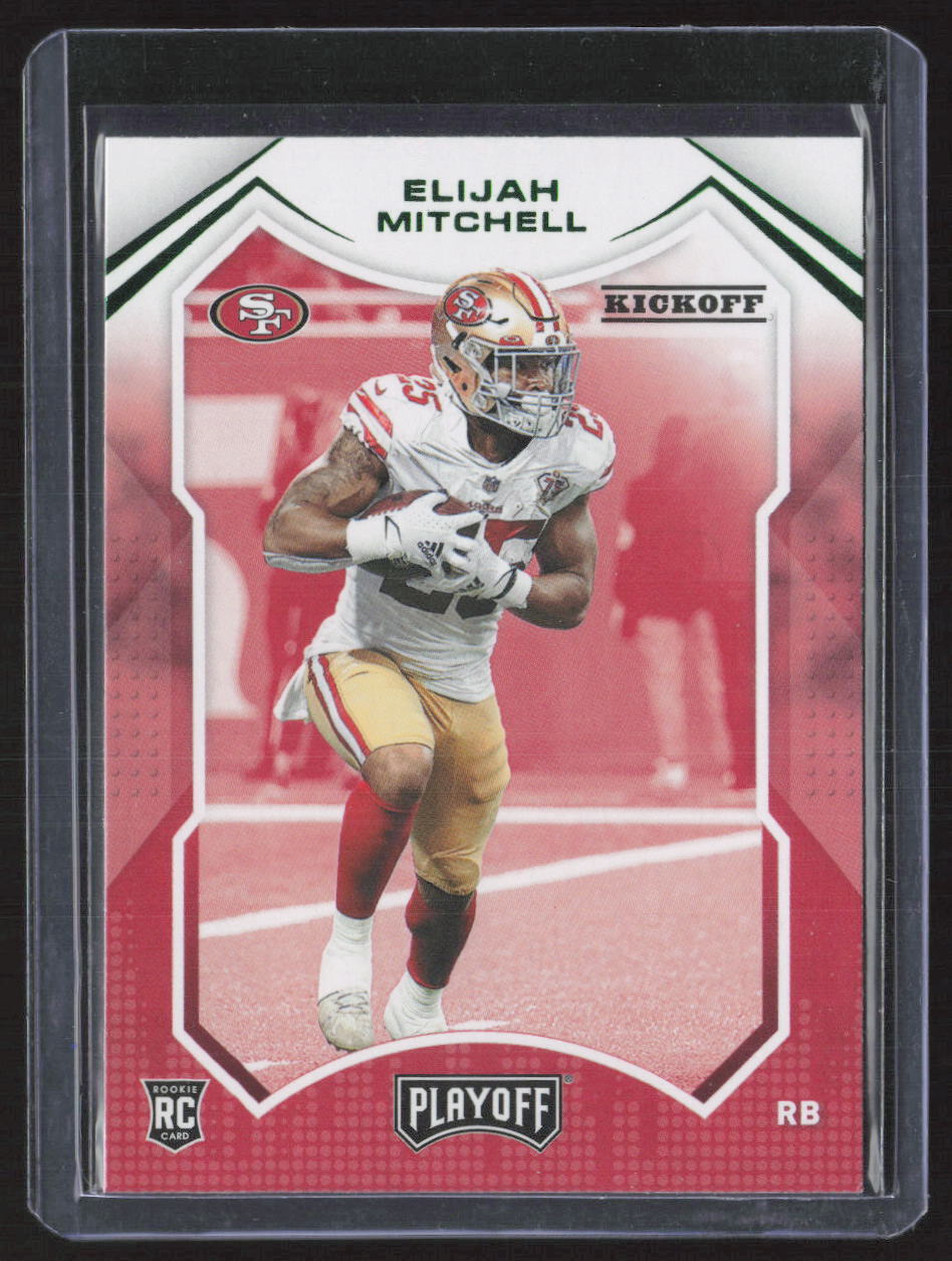 2021 Panini Playoff Eli Mitchell Kickoff #292