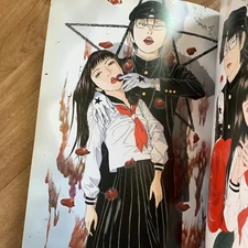 The Lychee Light Club Usamaru Furuya Illustration Art Book Flowers Suicide Girls