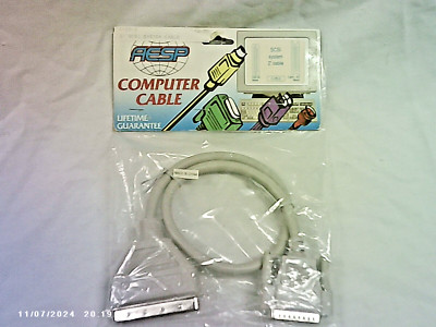 SCSI system 2 ft computer cable (DB25 male to CN50 male)