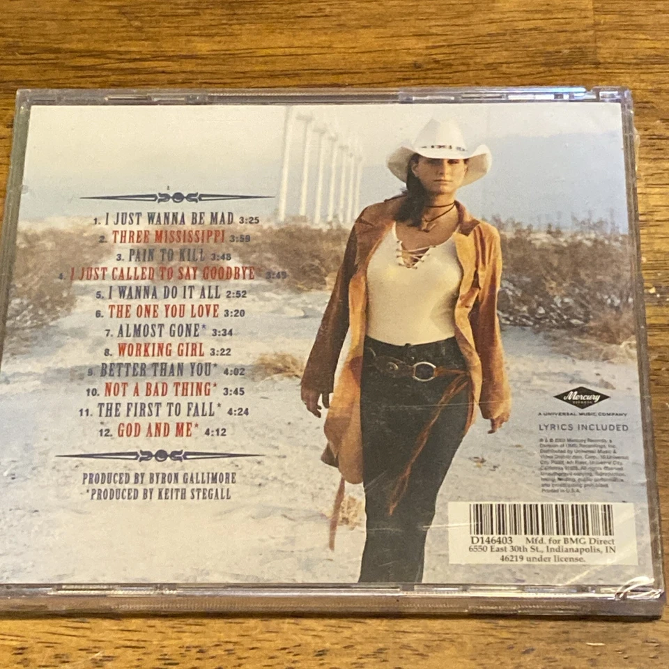 Terri Clark - Pain To Kill (CD, 2003) “I Just Wanna Be Mad” “God And Me” SEALED Foto 2 de 2