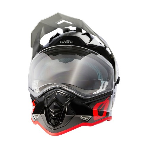 O'Neal Sierra R V.23 Dual Sport Adventure Helmet Grey/Black/Red XLarge - Picture 6 of 7
