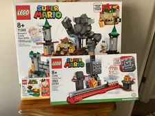 LEGO Super Mario: 71369 Bowser's Castle Boss + 71376 Thwomp + 71393 Bee