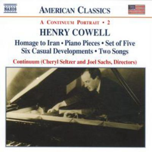 Henry Cowell Continuum Portrait, a 2 (Sachs, Seltzer, Continuum) (CD) Album