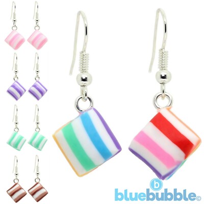 Bluebubble MY SWEET SHOP Rock Candy Ohrringe süß Kitsch Retro Funky Fun Kawaii