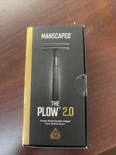 MANSCAPED® The Plow™ 2.0 Premium Single Blade Double-Edged Safety Face Razor