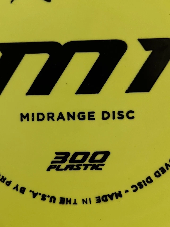Prodigy Disc Golf 300 M1 Midrange 5/4/0/3 175g yellow - Image 4 of 4
