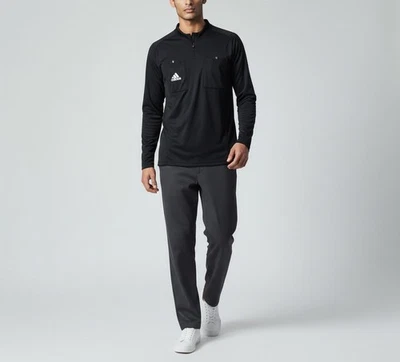 Adidas Clima Cool Sweatshirt Herren Groß 1/4 Zip Training Top Lang Arm Fitness - Bild 1 von 4