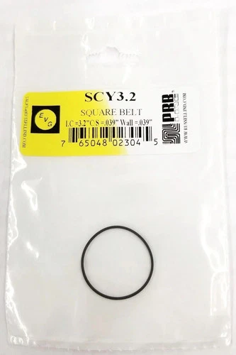 SCY3.2, PRB Square Cut Belt for VCR, Cassette, CD Drive or DVD Drive SCY 3.2