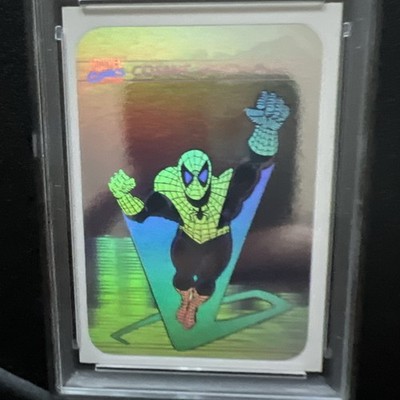 1990 Marvel Universe Cosmic Spider-man Hologram PSA 7
