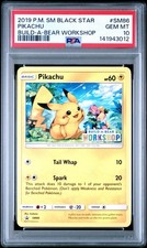 Build a Bear Pokemon Card Pikachu SM86 Promo Trading Card TCG PSA 10 Graded