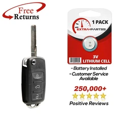 For 2006 2007 2008 2009 2010 2011 Volkswagen Jetta GTI Golf Remote Flip Key
