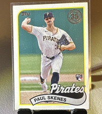 Topps 2024 Update Paul Skenes Pirates 1989 Topps Baseball Rookie 89US-46