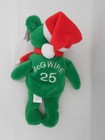 New Salvino's Bamm Beanos Mark McGwire #25 Beanie Baby Christmas Bear w/Tag 1998 — photo 3