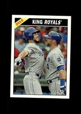 2015 Topps Heritage Combo Cards #CC-7 King Royals Eric Hosmer/Alex Gordon Royals