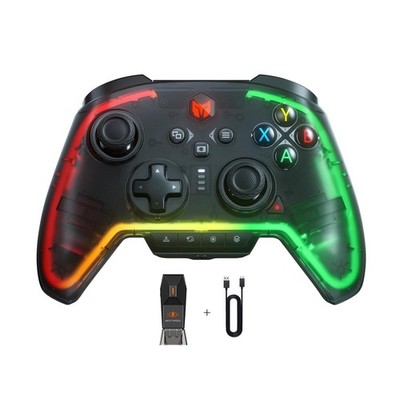 BIGBIG WON Rainbow 2 Pro RGB Bluetooth Wireless Controller for Switch, PC, WIN