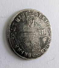  1696 William III Great Britain Silver Shilling 
