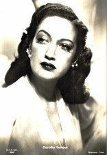 Dorothy Lamour ** Postal Original Postal * Nº N 356 i