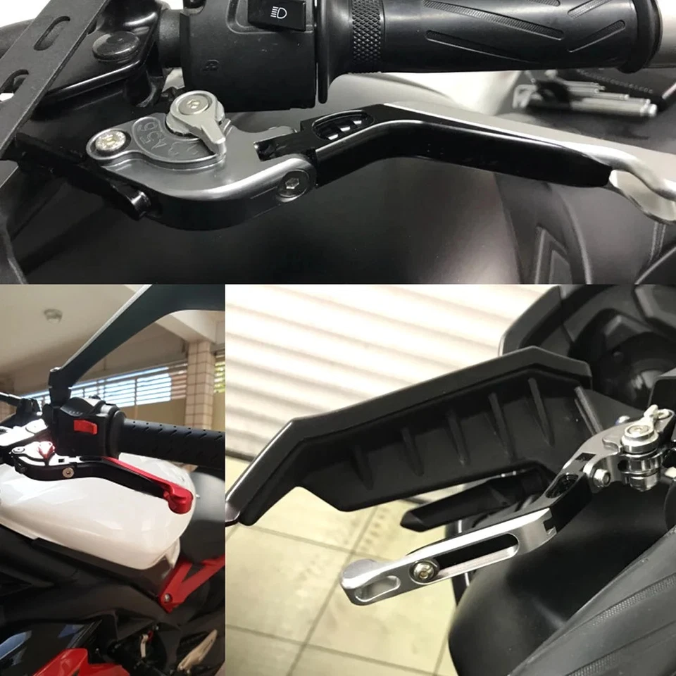 Palancas de embrague de freno CNC extensibles plegables para Triumph Speed Triple 04-07 Foto 2 de 4