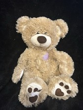 Build A Bear Tan Bear Cub Beige Patches Unstuffed Brown Paws