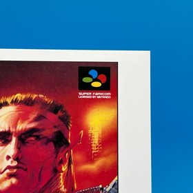 Contra III: The Alien Wars Famicom Amazon limited Post Card Retro Nintendo Japan