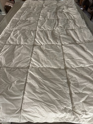 POTTERY BARN PB Teens Essential Duvet Insert Lightweight White Full/Queen 85x86"